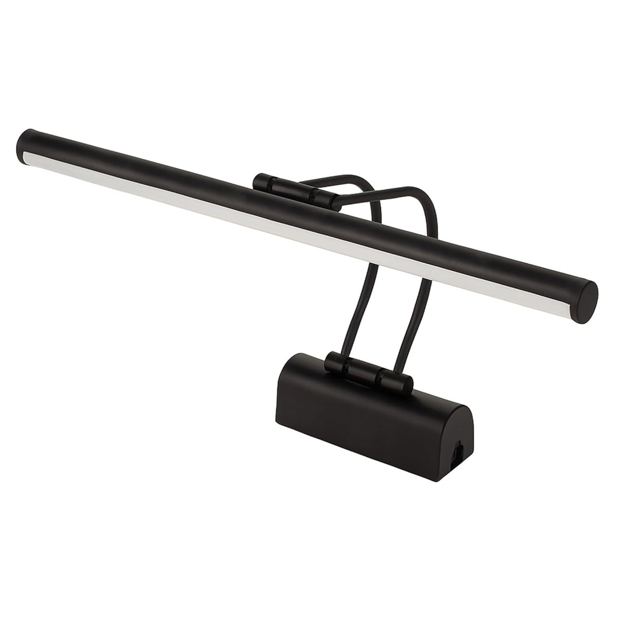 SekaTech Siyah Kasa LED Flüt Resim Aplik | 6W | 3200K Gün Işığı | 35cm | Duvar Tipi Ayna/Tablo Üstü