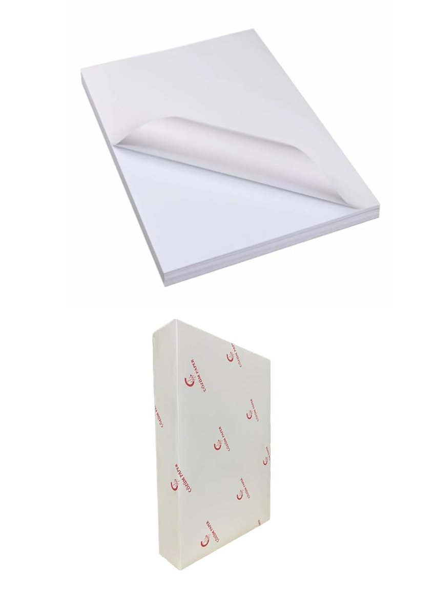 Çözüm Paper 25 Adet Yapışkanlı Mat A4 Etiket Kartuşlu Mürekkepli Tüm Yazıcılara Uygun Sticker