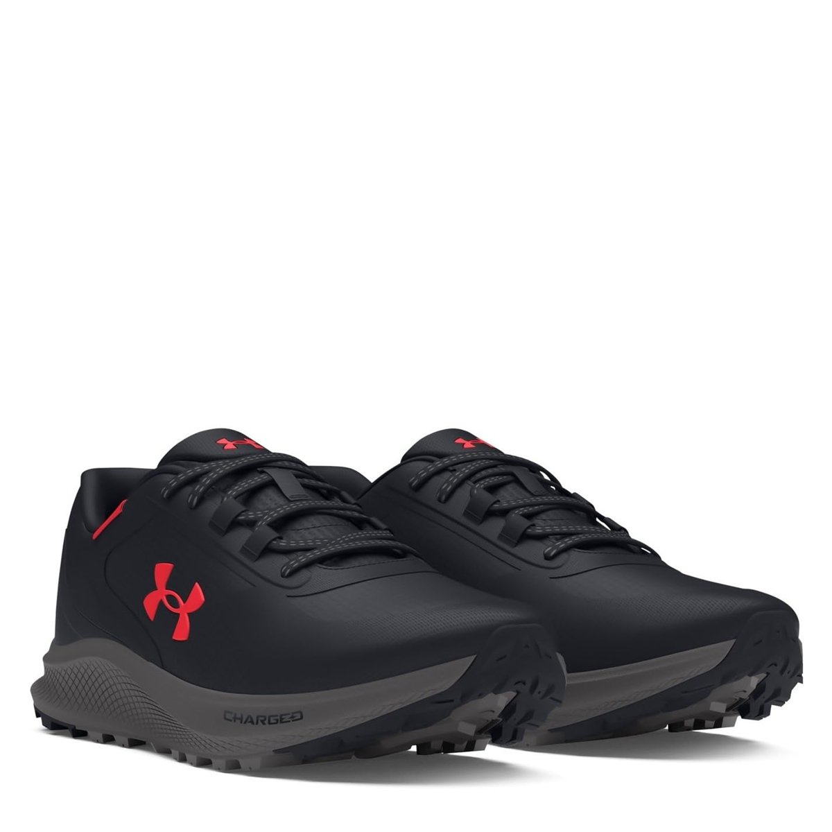 Under Armour UA Charged Bandit TR 3 SP Erkek Outdoor Ayakkabısı Black/Black/Racer Red 43