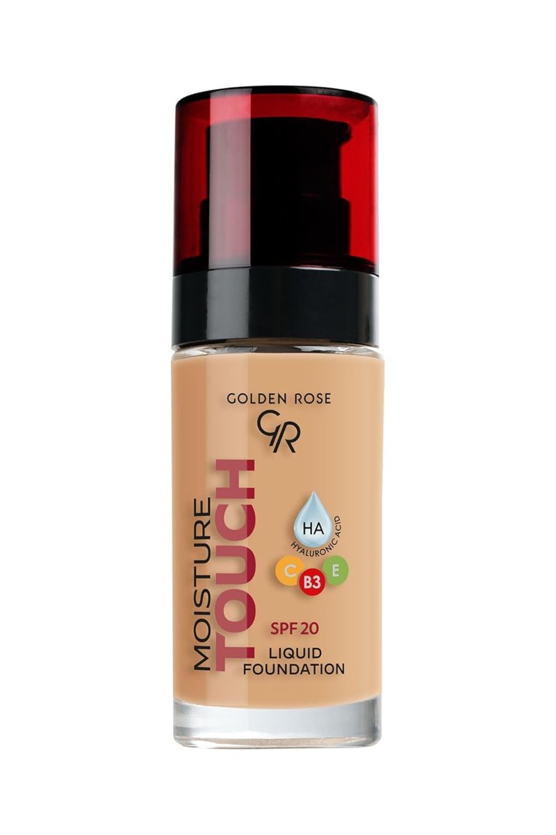 Golden Rose Moisture Touch Foundation No: 115 - Hyaluronik Asitli Nemlendirici Fondöten SPF 20-30 ml