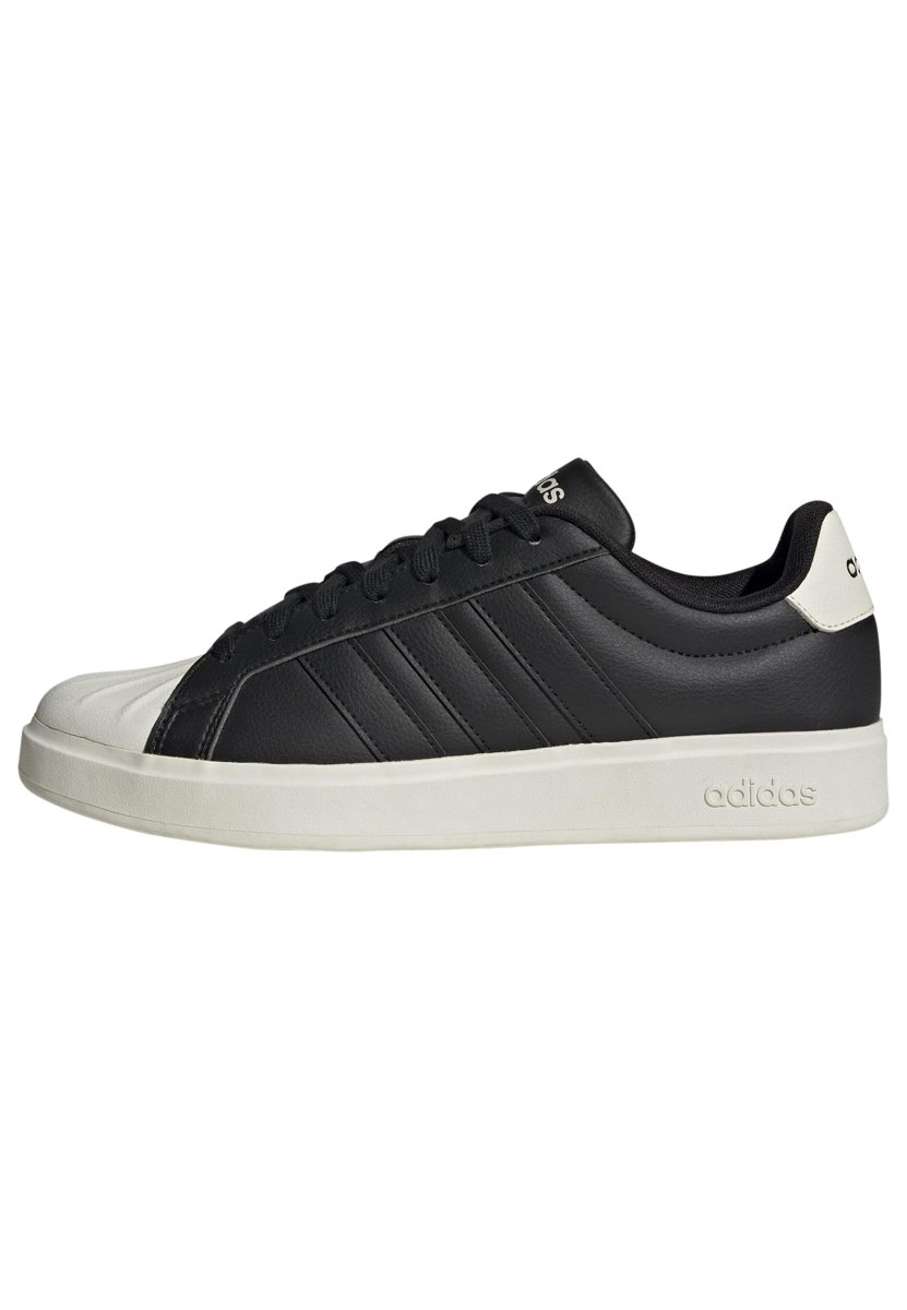adidas STREETTALK Erkek Ayakkabı Düşük Taban (Futbol Dışı), core black/core black/off white, 42 2/3