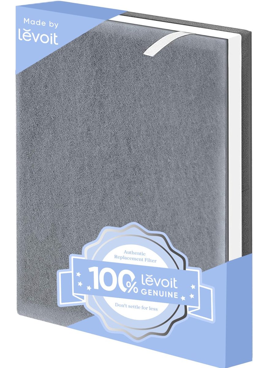 LEVOIT Vital100 Hava Temizleyici Değiştirme, HEPA Yüksek Verimli Aktif Karbon Filtre, Vital 100-RF,
