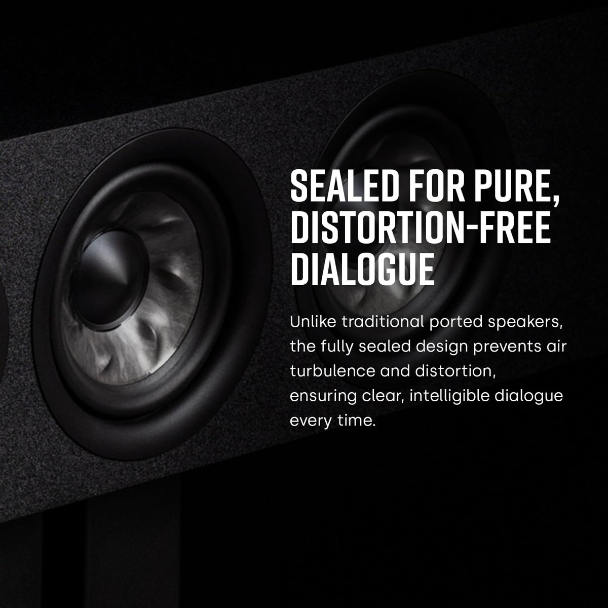 Polk Audio Reserve Serisi R350 İnce Orta Kanal Hoparlör, Beyaz