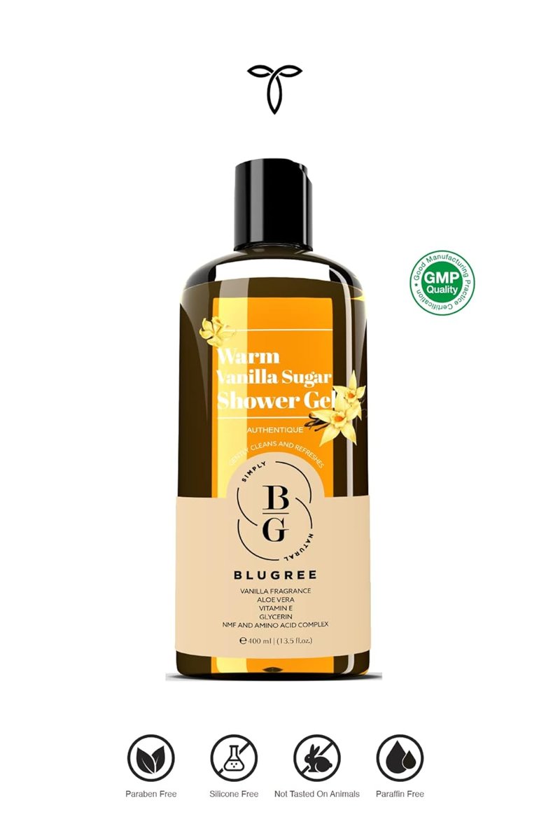 Blugree Duş Jeli Sıcak Vanilya Şekeri 400ml