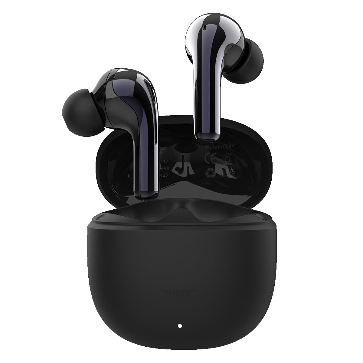 BUFF LABS BF18 Bluetooth ANC+ENC Özellikli 6 Mikrofonlu Kulakiçi Kulaklık, 25 Saat Dinleme Süresi