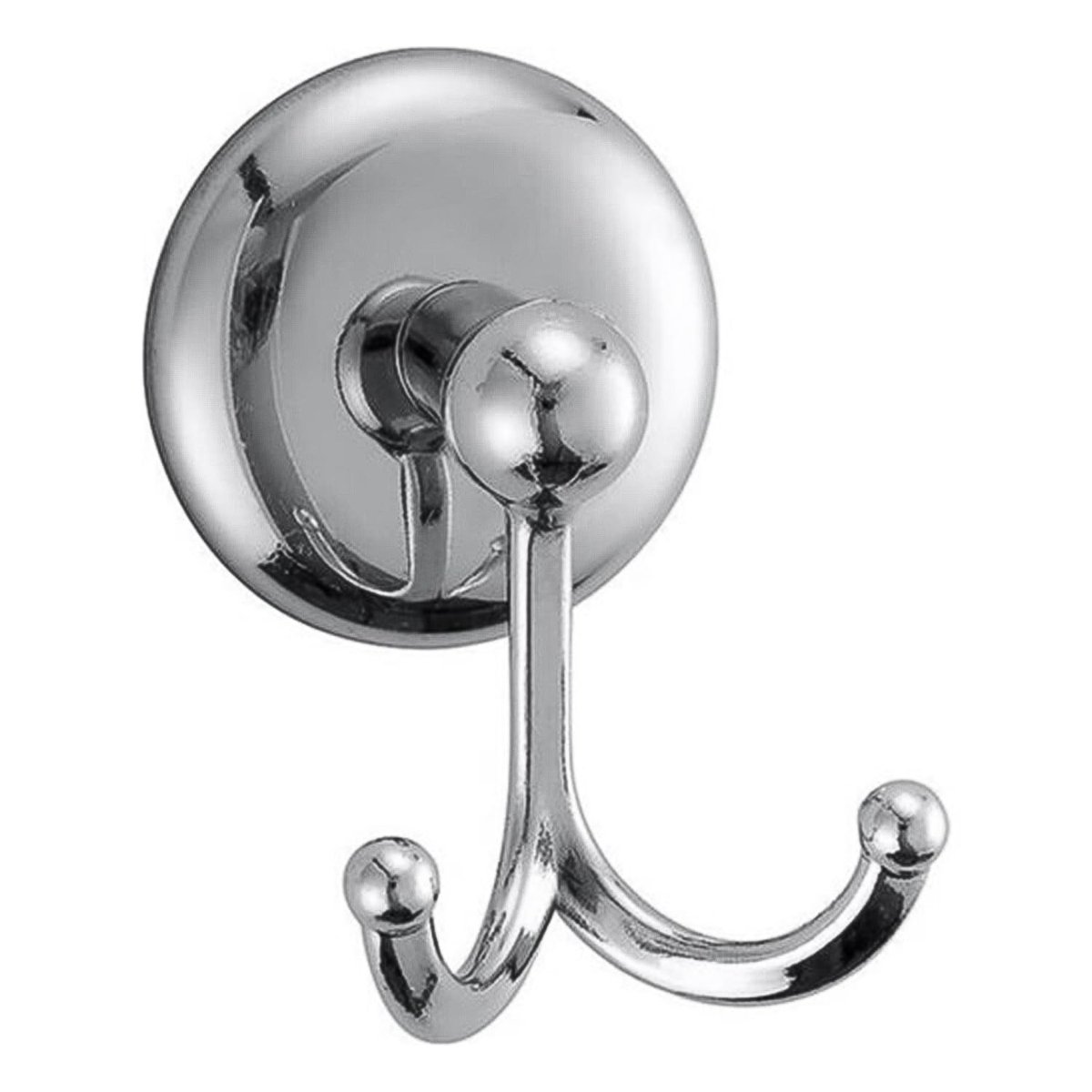 Badem10 Vidalı Askılık Banyo Tuvalet Lavabo Havlu Bornoz Askısı Çatal İkili Metal Askı Krom
