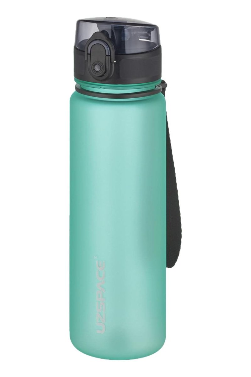 UZSPACE Tritan Su Matarası 13 Farklı Renk Softtouch, Buz Mananisi, 500 ml, Buz Mavisi