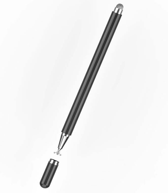 URUCHI Dokunmatik Ekran için Stylus Kalem, Galaxy Tab A9+/A8/A7/A7 Lite için Stylus, iPad pro/iPad 9/8/7/6 için Yüksek Hassasiyetli Kalem, Ful HD Tablet/Tüm Dokunmatik Cihazlar için Yüksek Performans (Siyah)