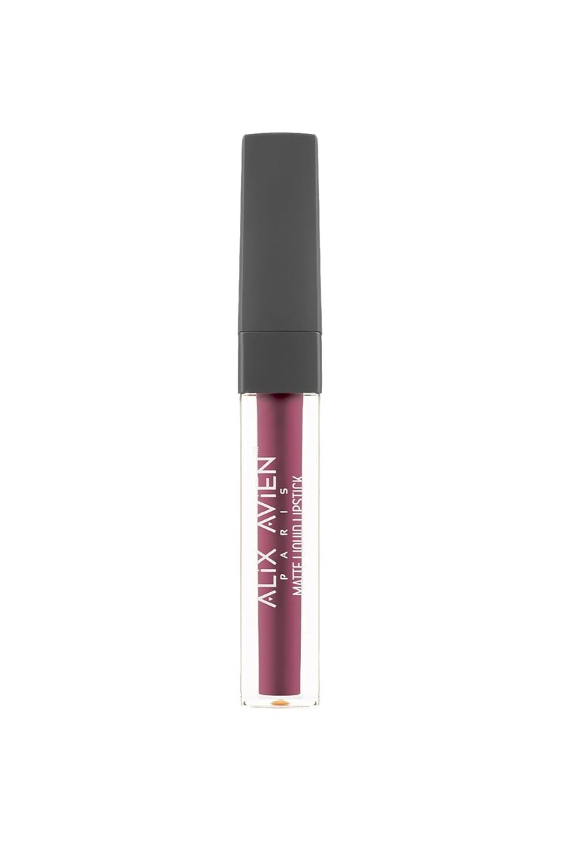 ALIX AVIEN Uzun Süre Kalıcı Kadifemsi Kuruma Yapmayan Mat Likit Ruj - Matte Liquid Lipstick 518 Burg