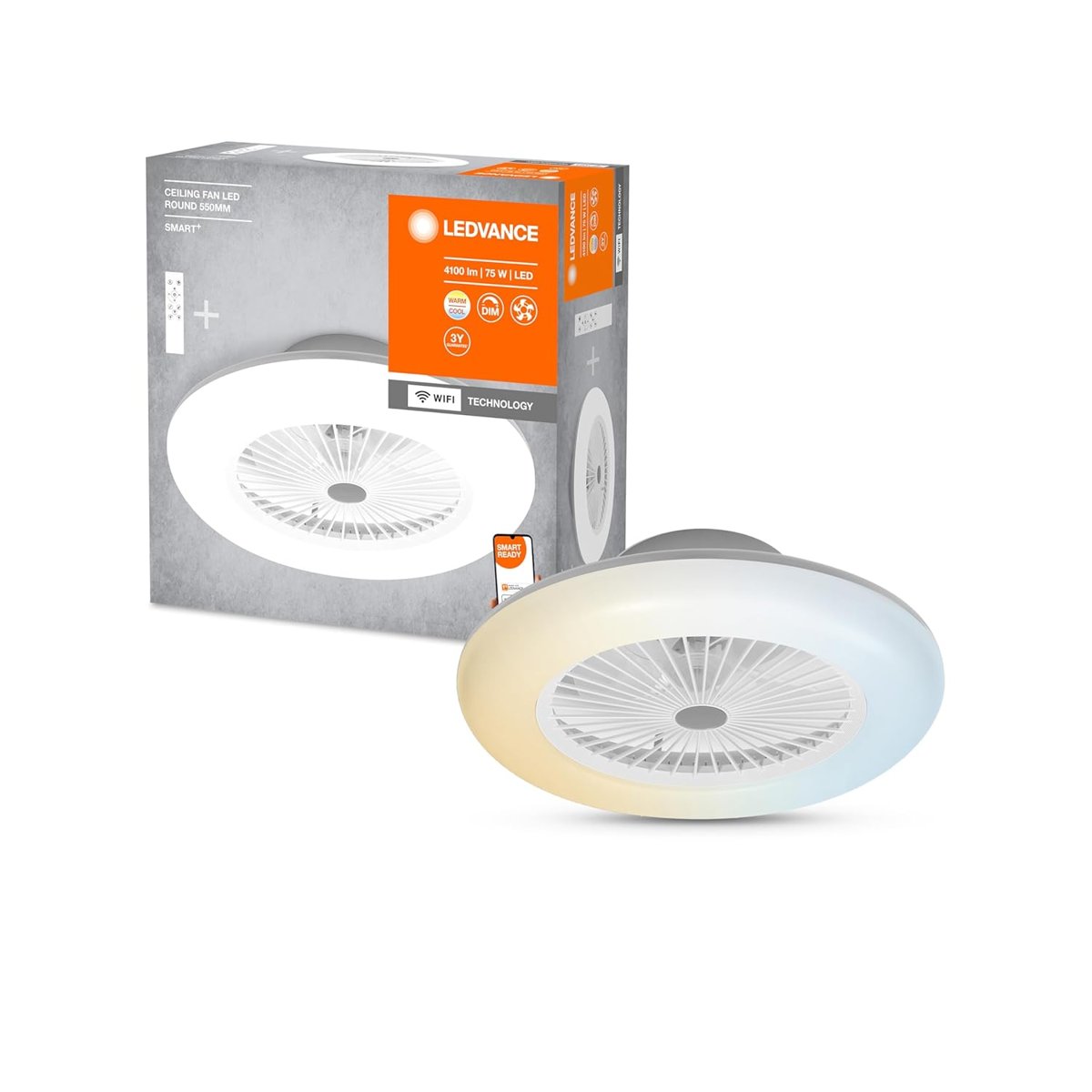 LEDVANCE SMART WIFI CEILING FAN RD REM TW WTLEDV
