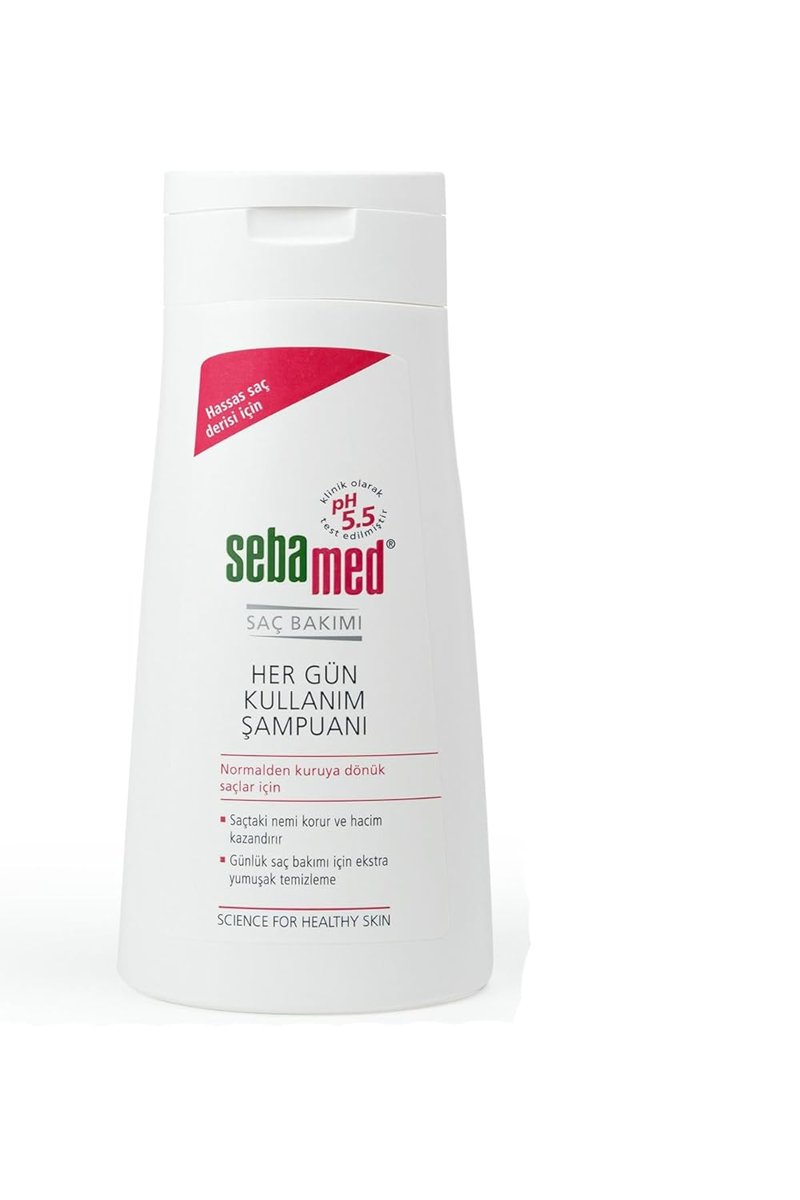 Sebamed Besleyici Onarıcı Kuru ve Hassas Saç Tipine Özel Her Gün Kullanım Günlük Saç Bakım Şampuanı 400ml
