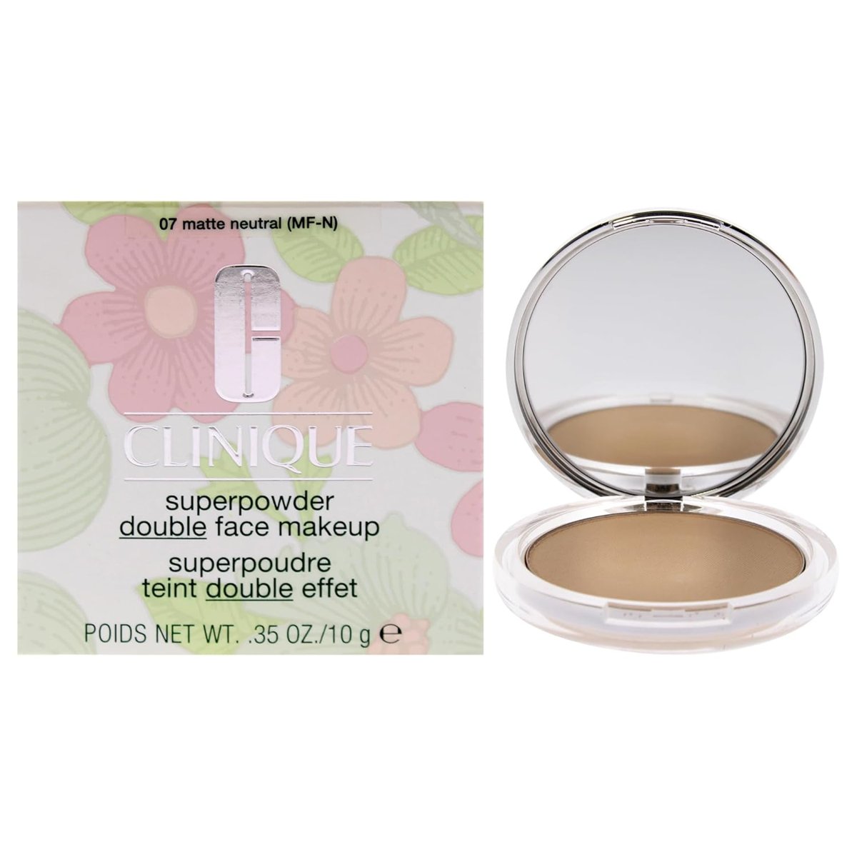 Clinique Super Powder Double Face Powder No 07 Neutral Pudra 1 Paket (1 X 10 G)