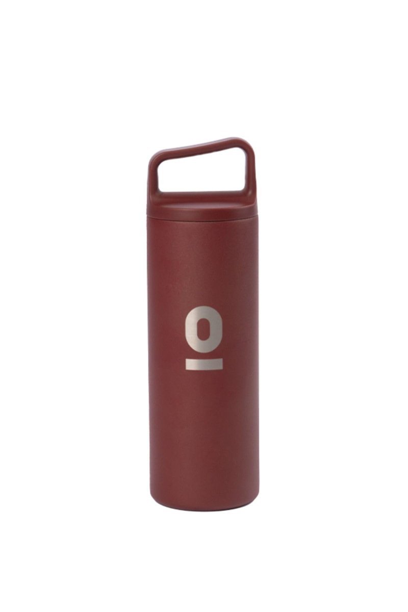 Espressolab Tutacaklı Bordo Termos 480 ml Metal Malzeme No:51