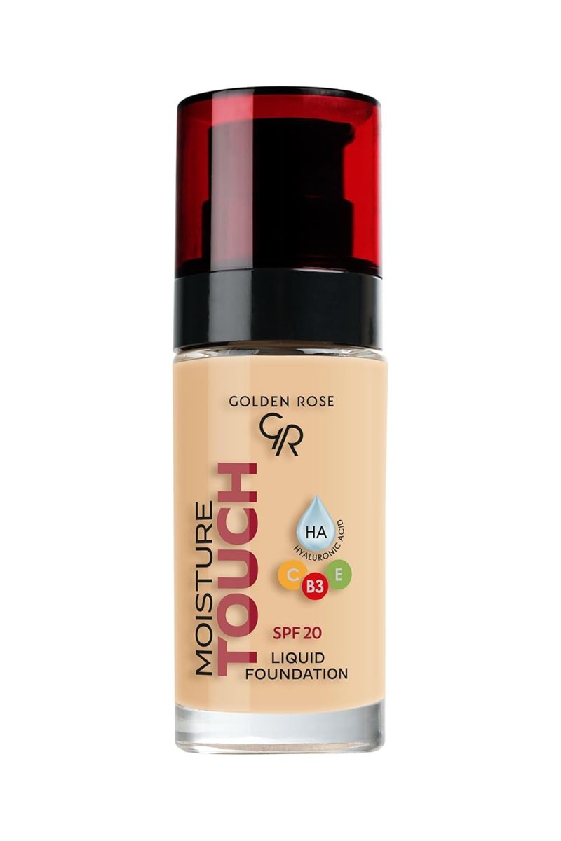 Golden Rose Moisture Touch Foundation No: 109 - Hyaluronik Asitli Nemlendirici Fondöten SPF 20-30 ml