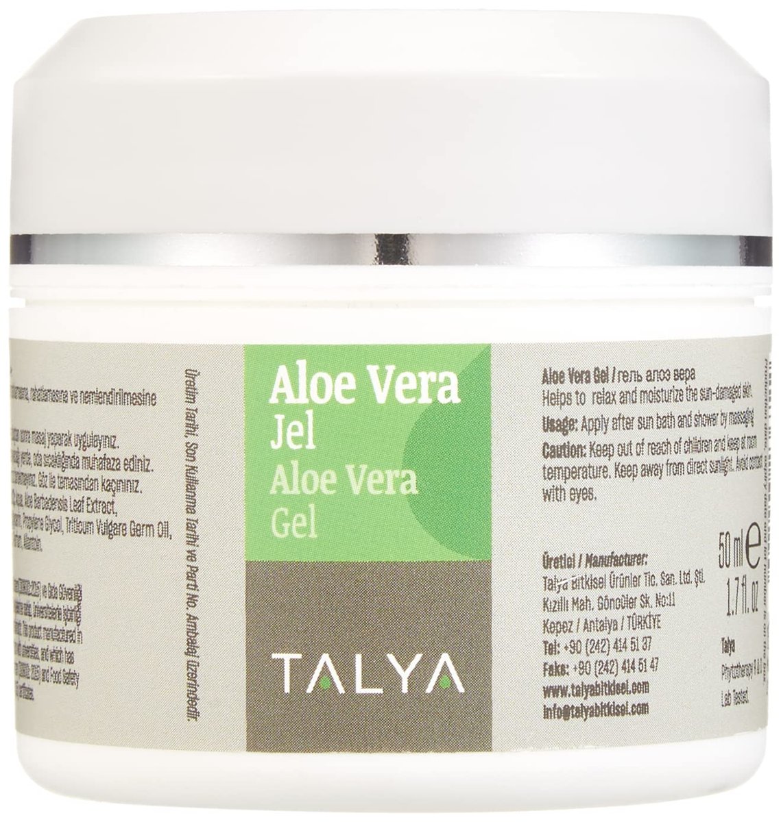 Talya Aloe Vera Gel 50ml