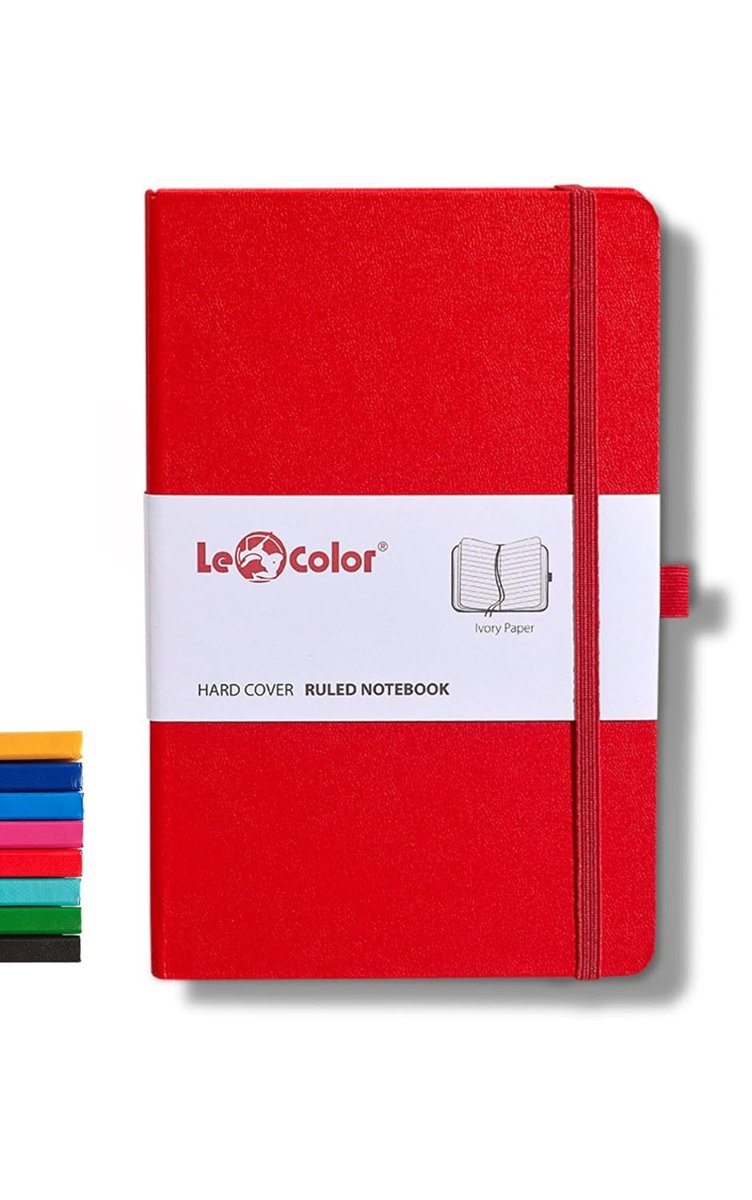 LE COLOR Tarihsiz Klasik Defter Rec Note 13x21 Çizgili Yeşil