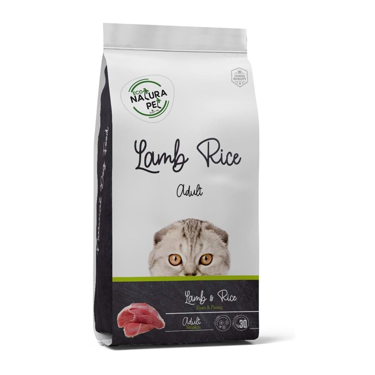 Eco Natura Pet Kuzu Etli Yetişkin Kedi Maması 1.5 Kg.