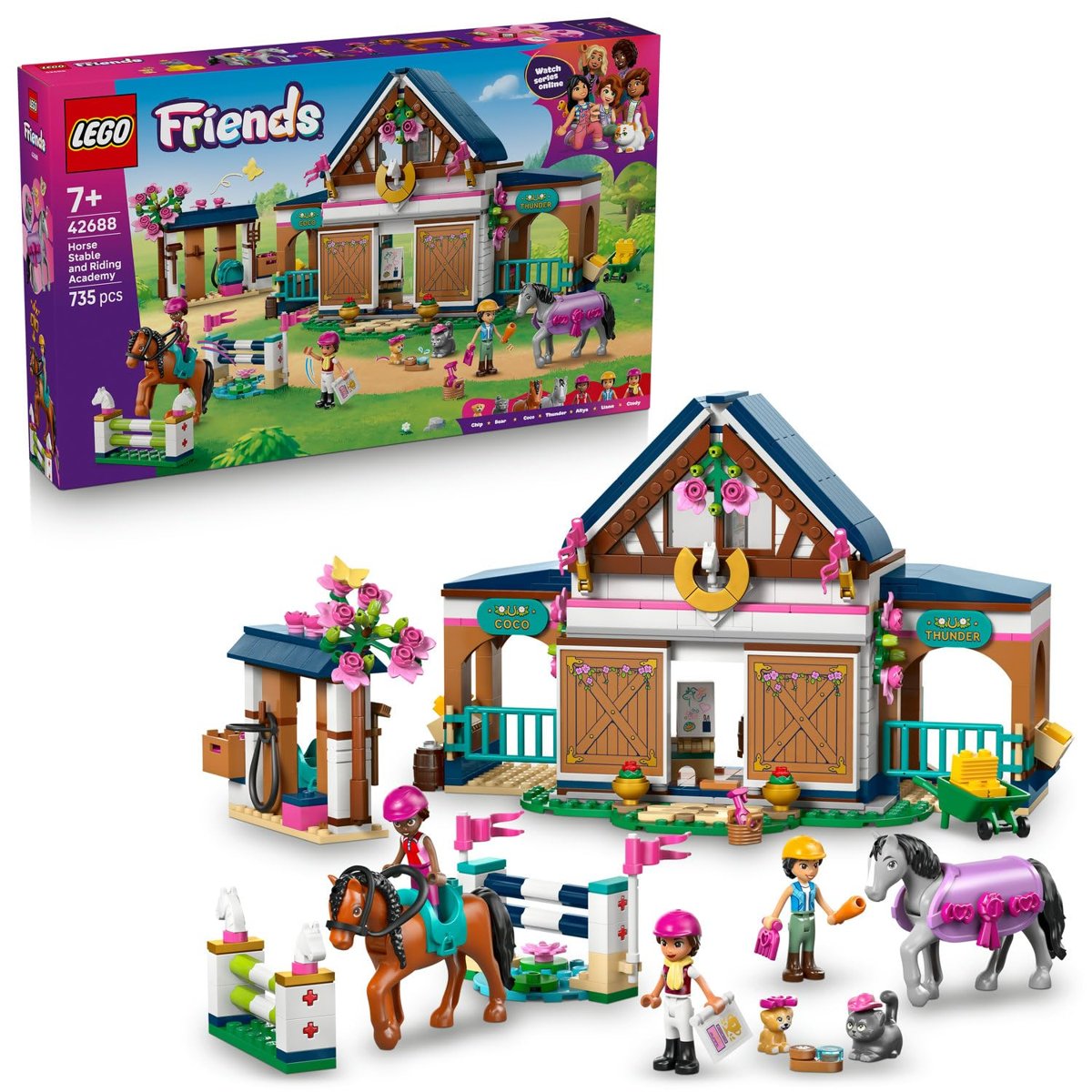 LEGO Friends At Ahırı ve Binicilik Akademisi 42688