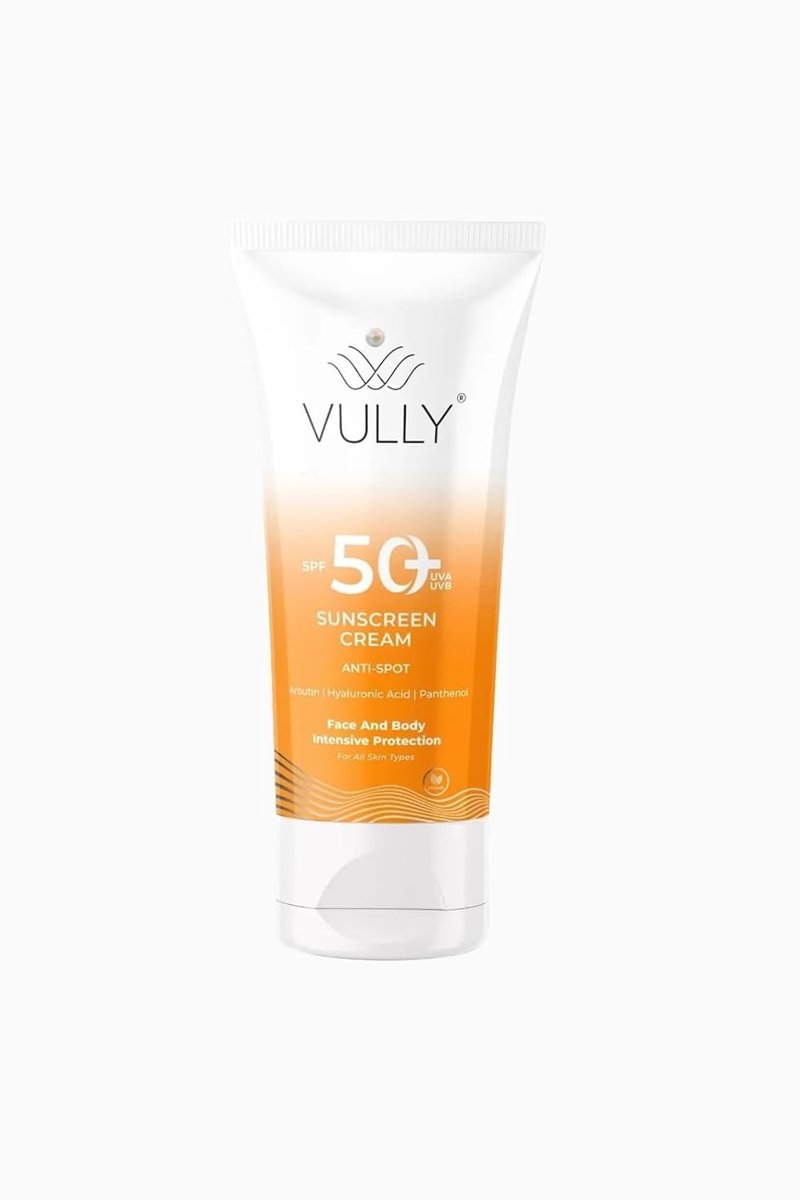 Vully Leke Karşıtı Aydınlatıcı ve Nemlendirici Yüksek Koruyucu Spf+50 Yüz ve Vücut Güneş Kremi 50 ml