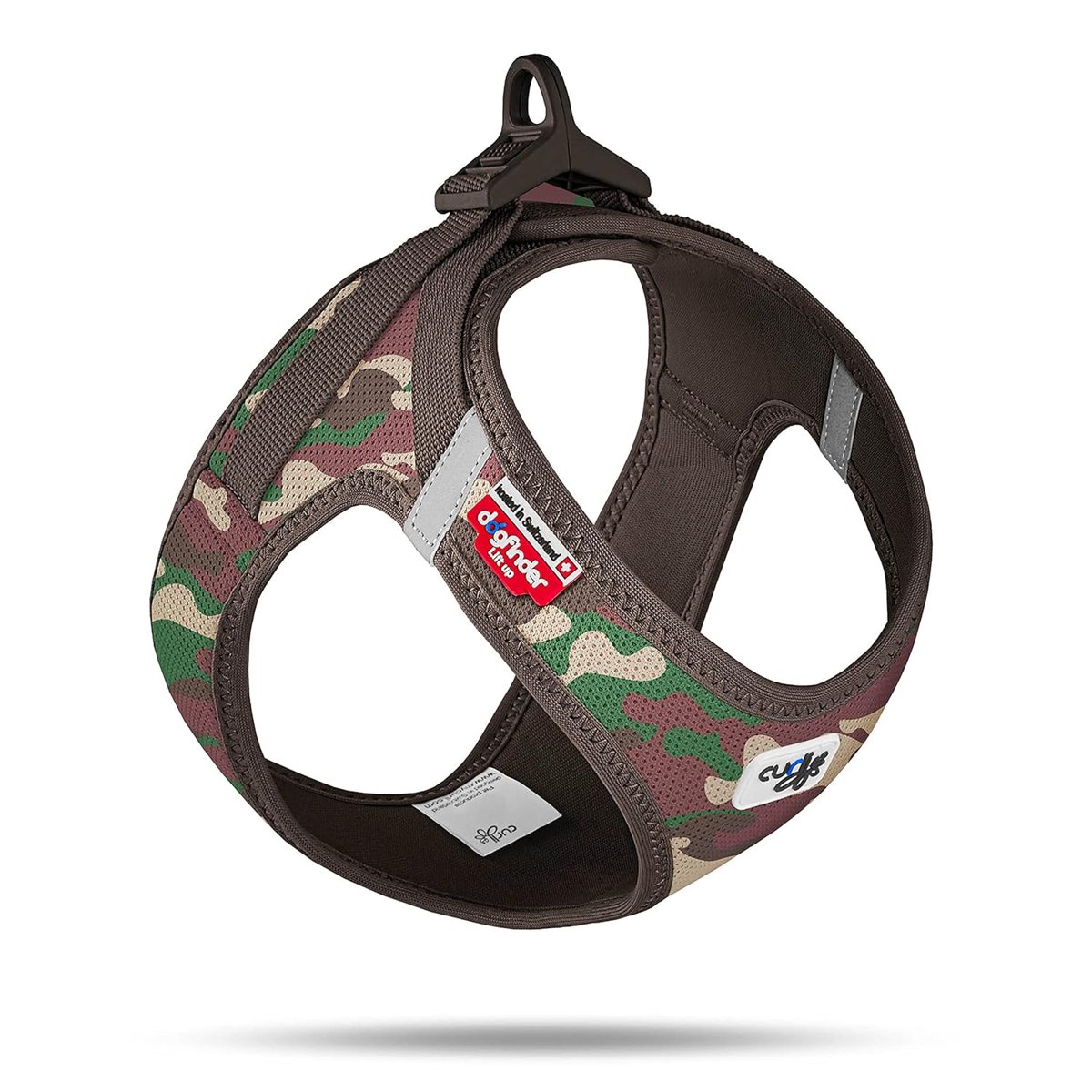 CURLI VEST HARNESS CURLI CLASP AIR-MESH CAMO L