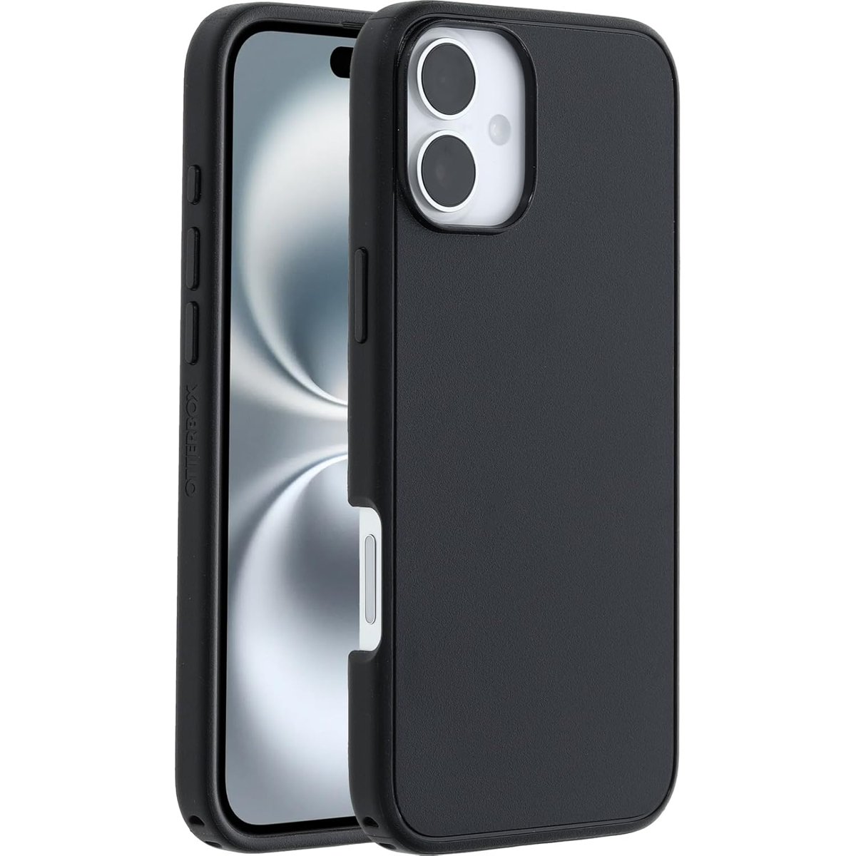 OtterBox Symmetry Serisi iPhone 16 Plus Uyumlu MagSafe Kılıf, Darbeye ve Düşmeye Karşı Koruyucu İnce Koruyucu - Siyah