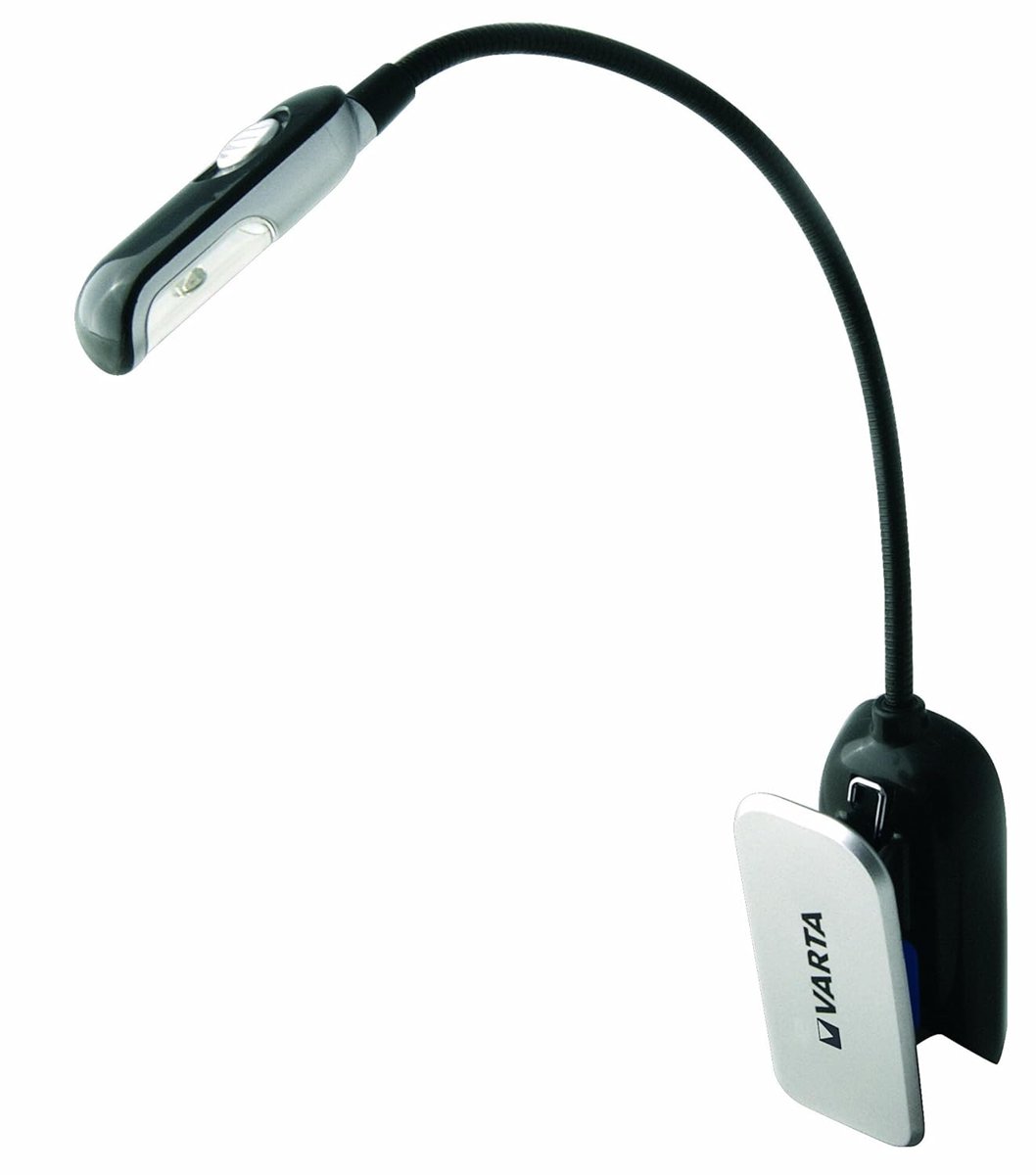 Varta Kitap Okuma Feneri, 2xCR2032 Pil Dahil, Gümüş