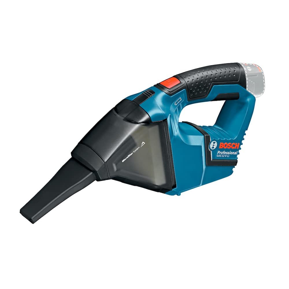 Bosch Professional GAS 12 Akülü Süpürge (12 Volt, SOLO, Hazne hacmi: 0,12 lt)