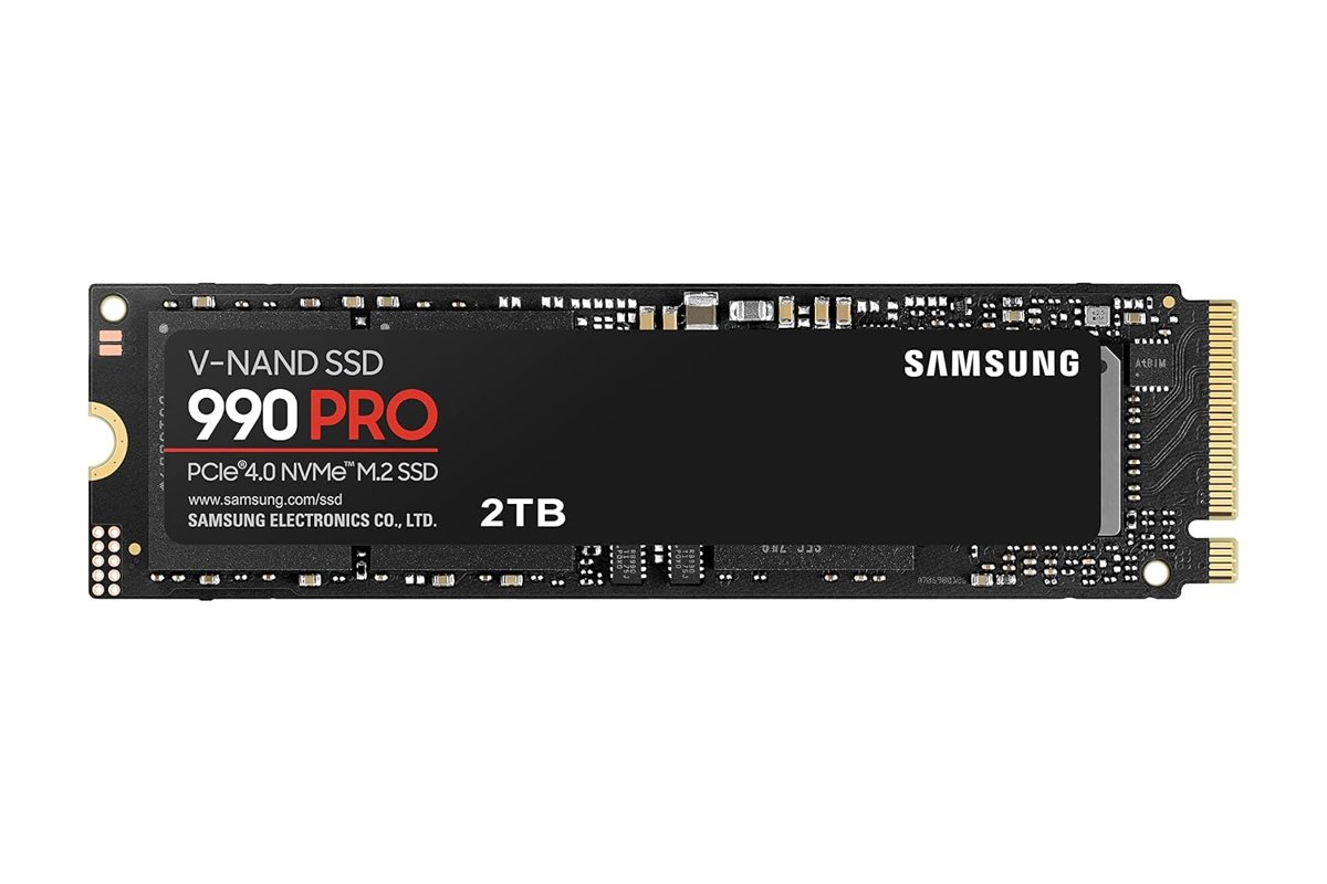 Samsung 990 PRO PCIe 4.0 M.2, 2 TB SSD, 7.450 MB/sn Okuma, 6.900 MB/sn Yazma , ‎ MZ-V9P2T0BW