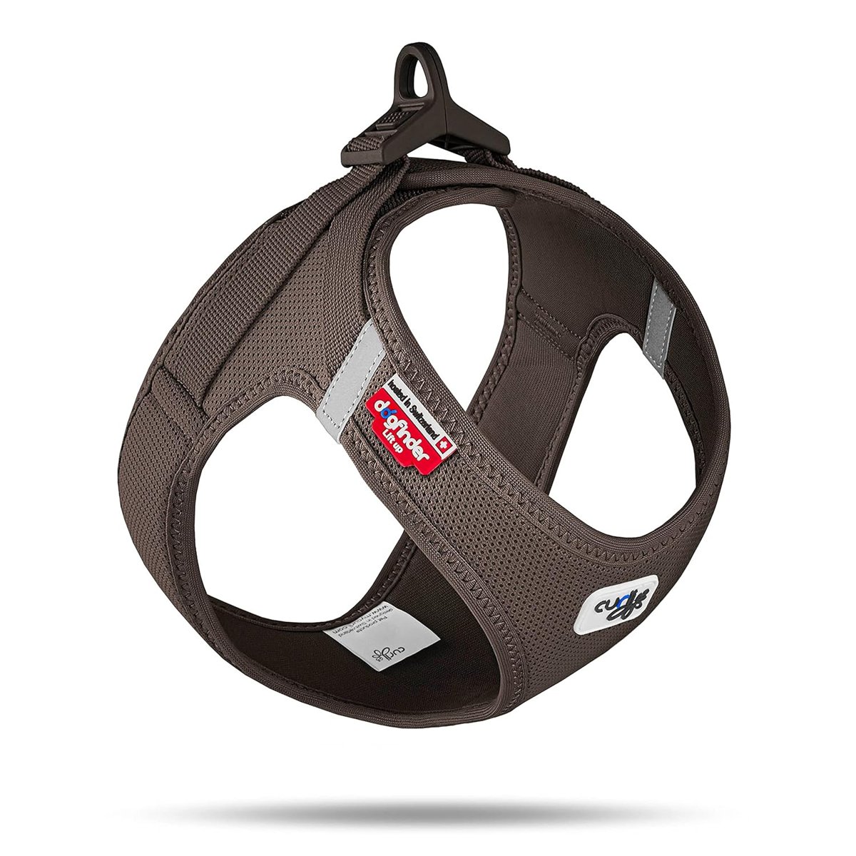 CURLI VEST HARNESS CURLI CLASP AIR-MESH BROWN XL