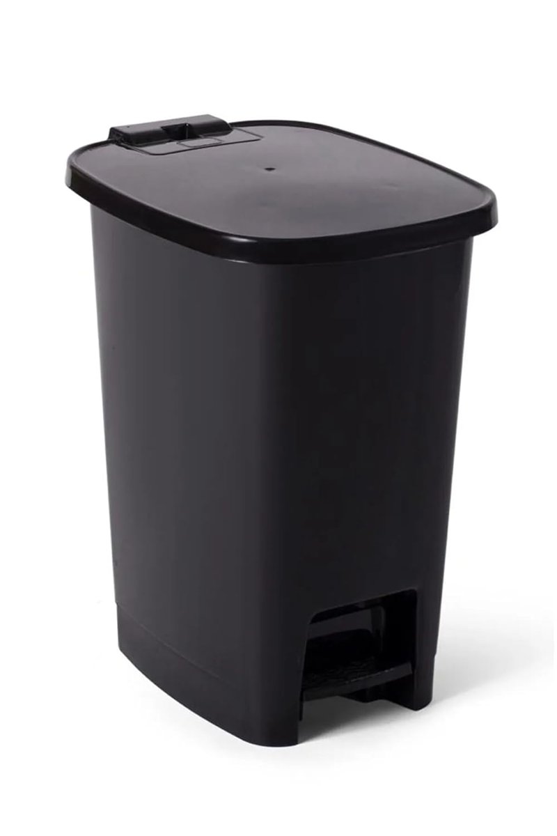 Miss Collection Lüx Serisi Pedallı 25 Litre Çöp Kovası Siyah