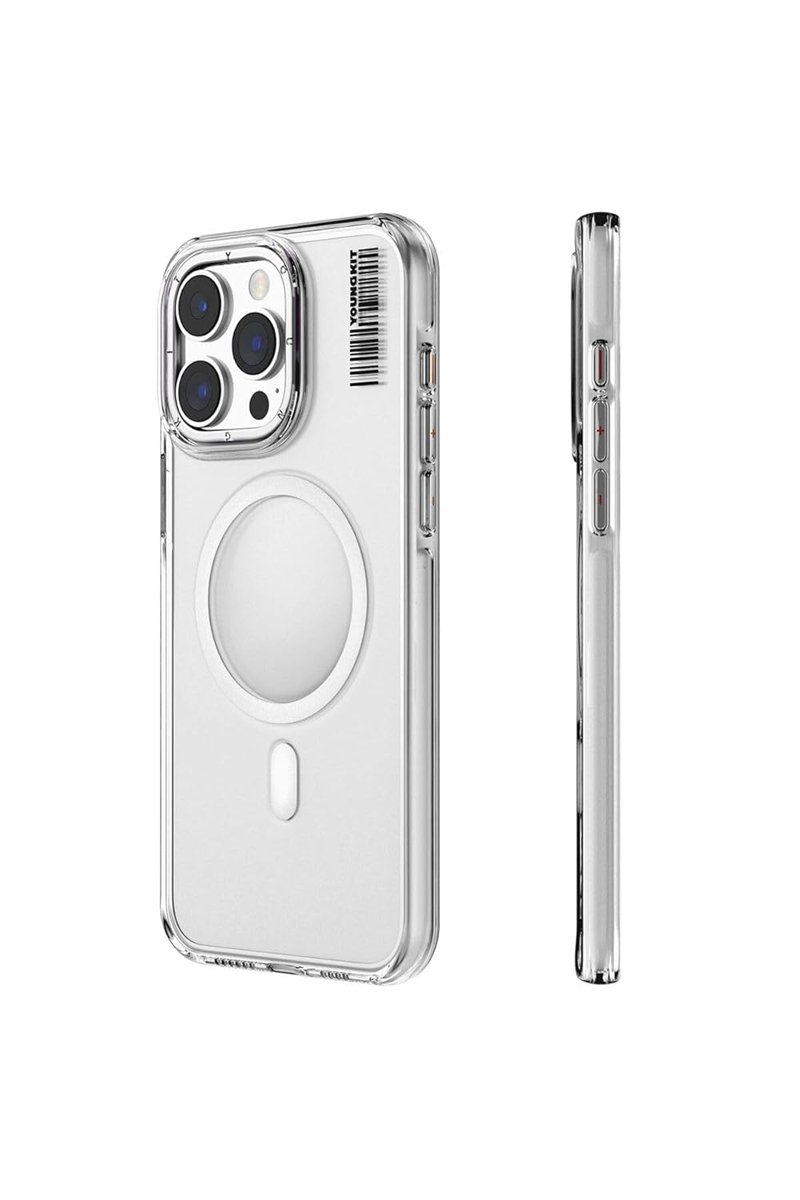 Youngkit iPhone 14 Pro Max Uyumlu Kılıf Magsafe ile Uyumlu Youngkit Crystal Shield Serisi Kapak Şeffaf, 8683886775242