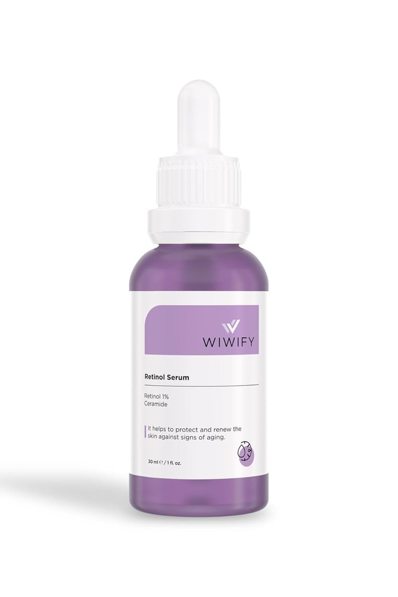 WIWIFY Kırışıklık Karşıtı, Onarıcı, Besleyici Retinol + Vita-a Serum (1% Retinol + Ceramide) Anti-aging RETINOL SERUM