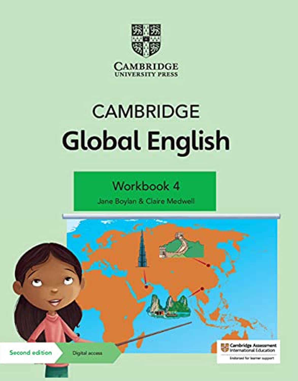 Cambridge Global English Workbook 4 with Digital Access (1 Year): for Cambridge Primary English as a Second Language (Cambridge Primary Global English)