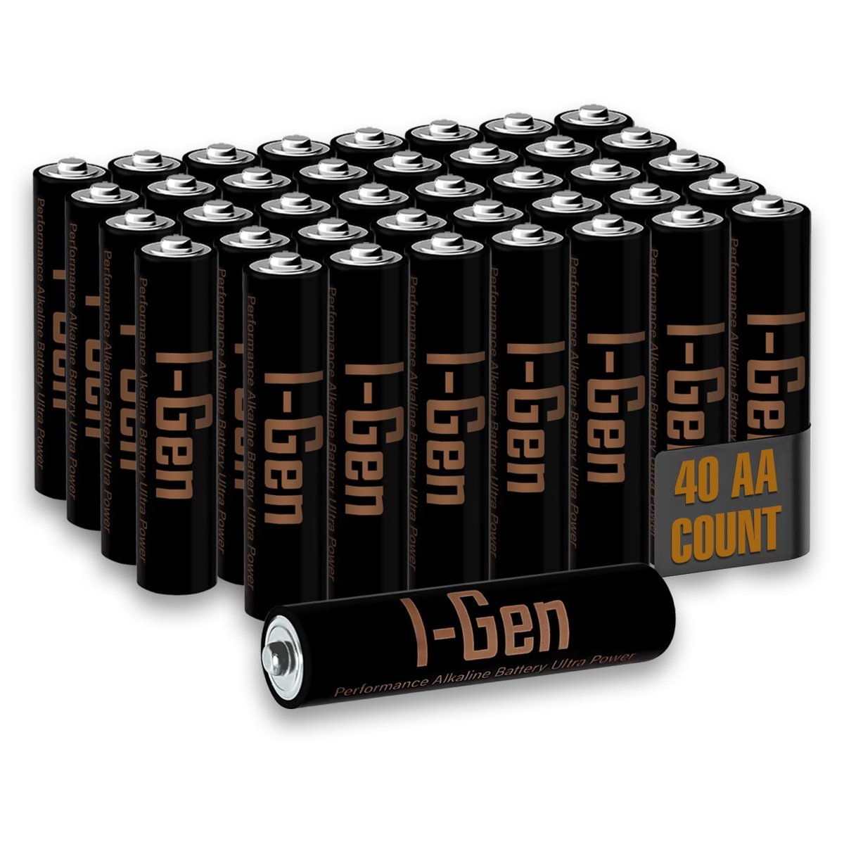 I-Gen A114 Ultra Alkalin AA Kalem Pil 40'lı Paket LR6 1.5V