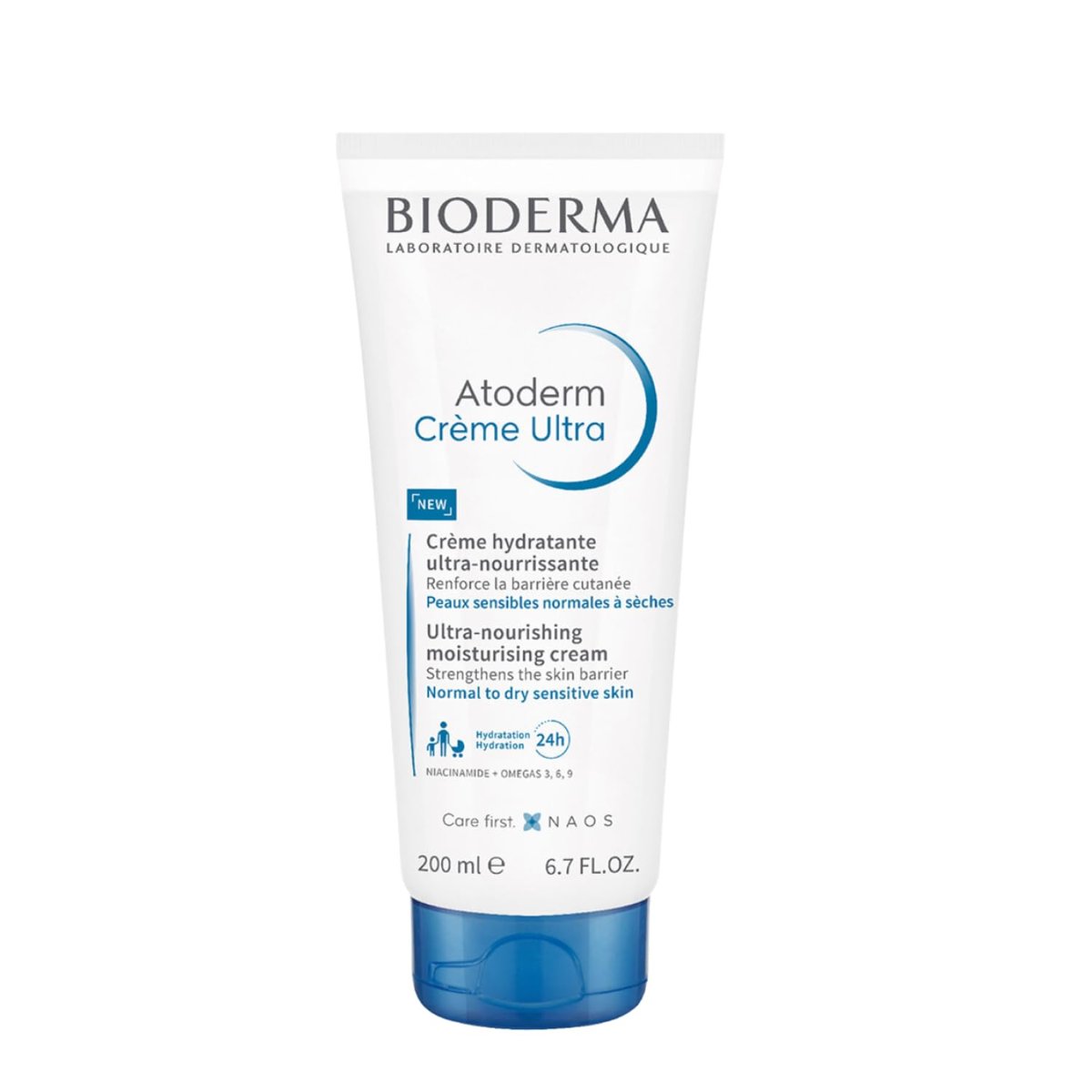 Bioderma Atoderm Cream Ultra Normal ve Kuru Ciltler için Nemlendirici Yüz ve Vücut Bakım Kremi 200 m