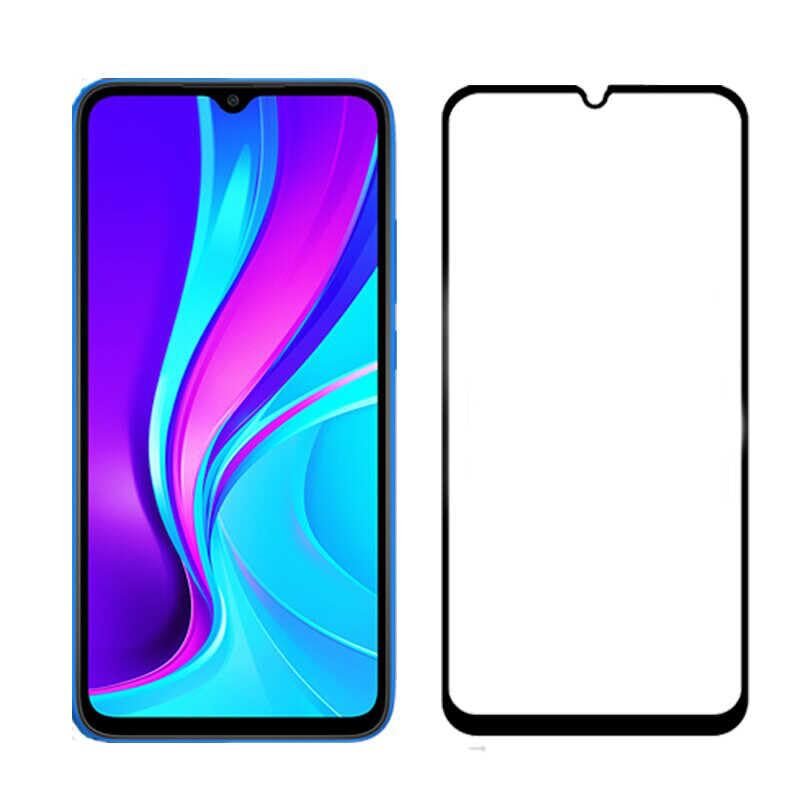 Elfia Samsung Galaxy A50 ile Uyumlu Ekran Koruyucusu Tam Kaplayan Nano İnce Esnek Koruma Fiber Siyah
