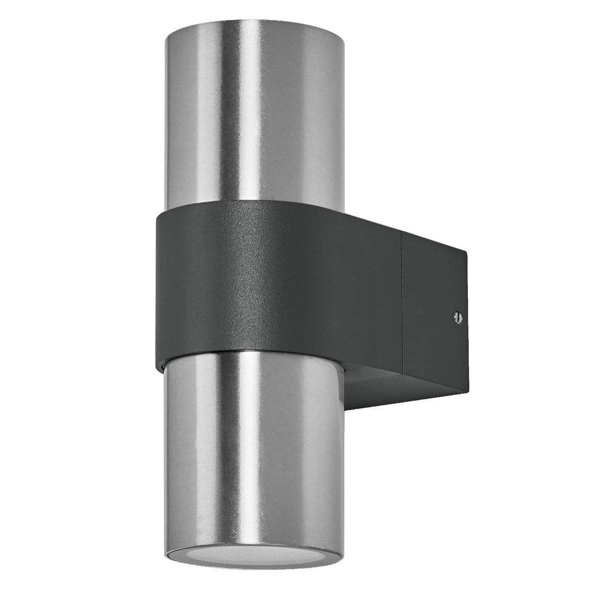 Ledvance Endura Classic Rotary Updown GU10 dış duvar lambası, siyah, GU10 duy (her biri maks. 5 W), basit veya akıllı lamba ile donatılabilir, hizalanabilir lamba başlığı, koruma sınıfı IP44