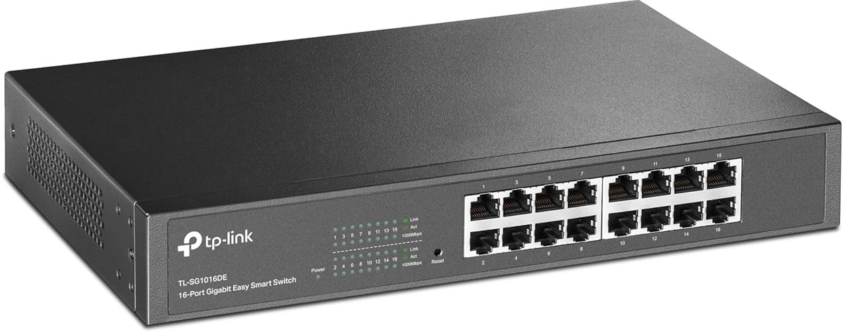 TP-Link TL-SG1016DE, 16-Port Gigabit Easy Smart Switch