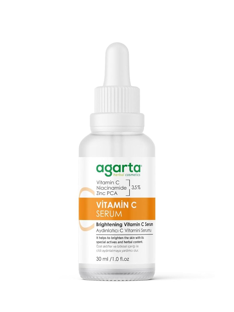 Agarta C Vitamini Serum Aydınlatıcı Koyu Leke Karşıtı (%3,5 Vitamin C, Niacinamide, Zinc PCA)
