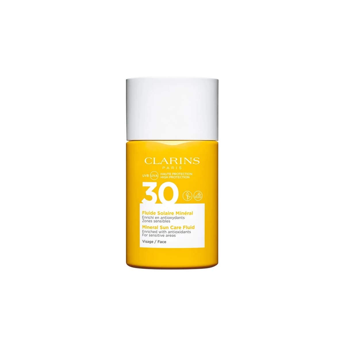 Clarins Sun Care Mineral Fluid for Face Güneş Kremi Spf 30 1 Paket (1 x 30 ml)