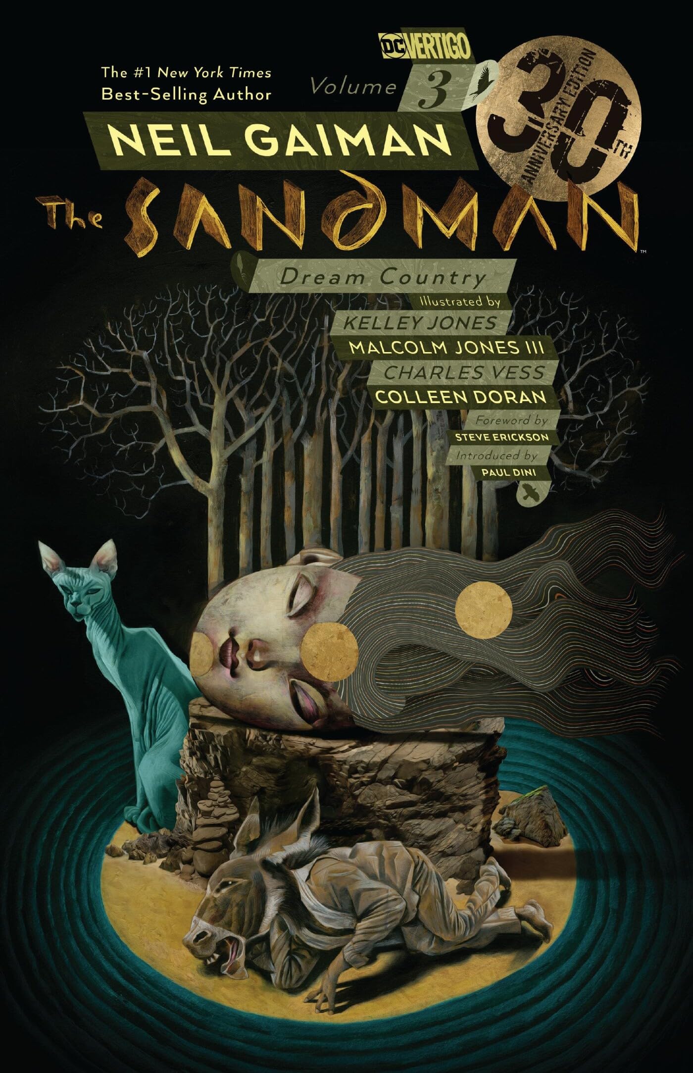 The Sandman Volume 3: Dream Country 30th Anniversary Edition (The Sandman - Dream Country) (Kapak de