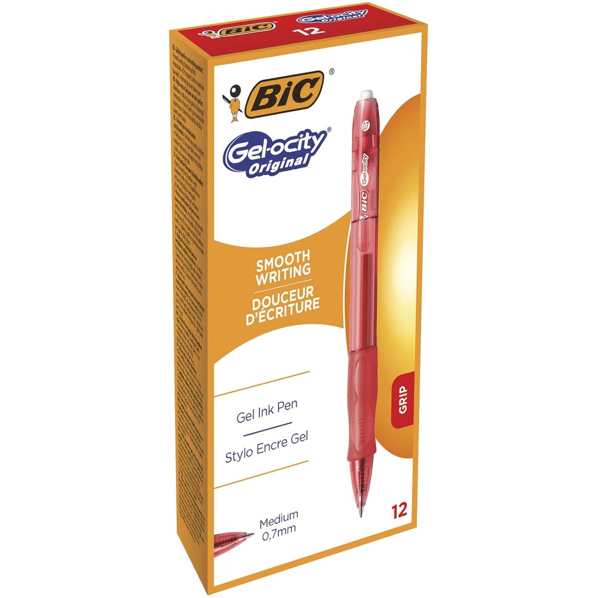 Serve Sv-Brgel07-Krm Berry Hızlı Kuruyan Jel Kalem, Kırmızı,0.7mm