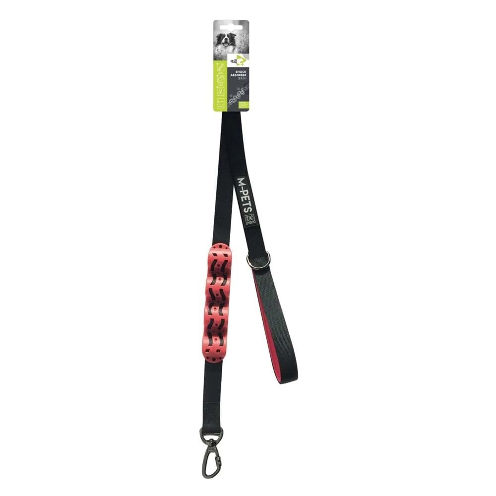 M-PETS FLEX ŞOK EMİCİ GEZDİRME TASMA BLACK/RED 120CM