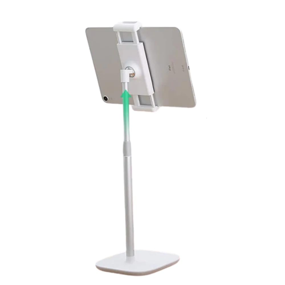 Ugreen Yükseklik ve Açı Ayarlı Masaüstü Telefon ve Tablet Tutucu Stand Beyaz