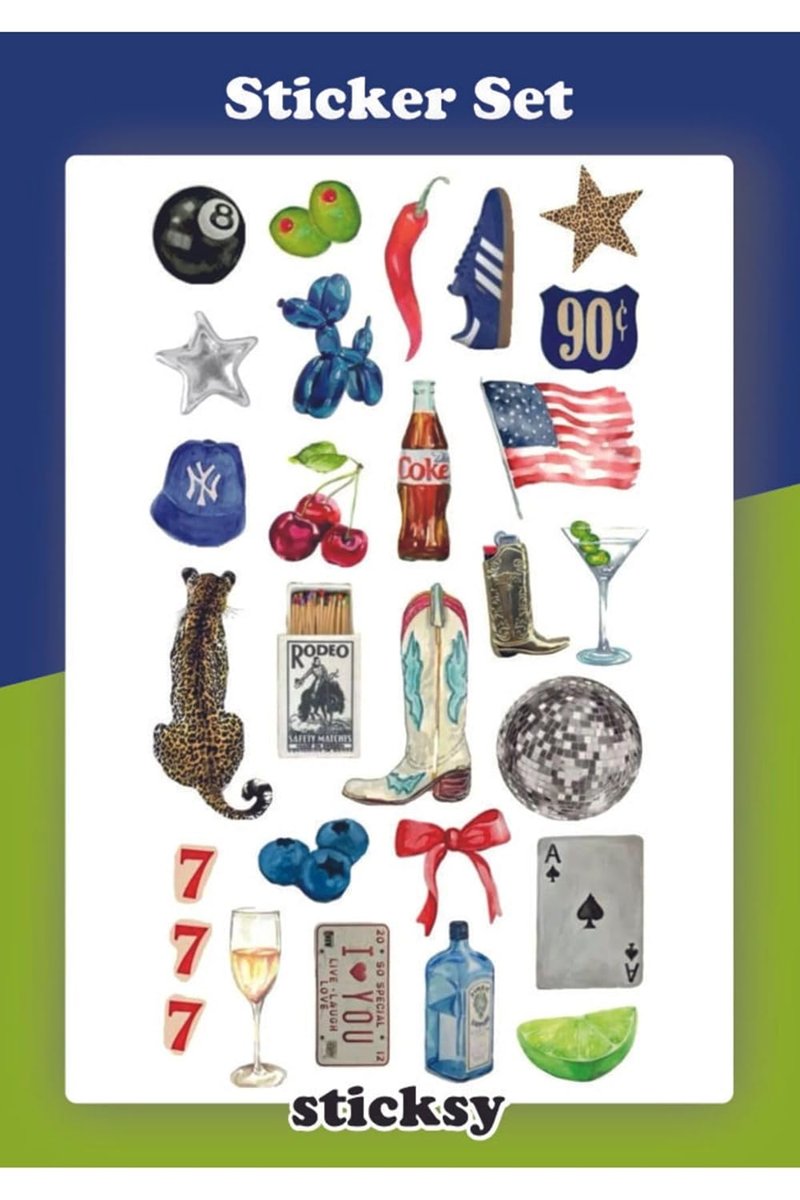 Vintage Karışık Sticker Seti 25'Li Laptop Tablet Defter Sticker Paketi