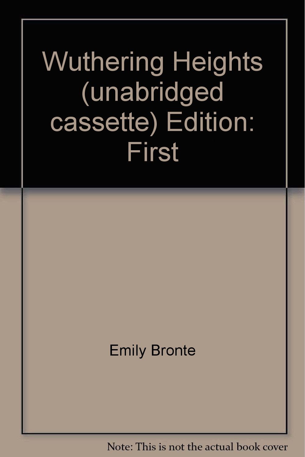 Wuthering Heights Bronte, Emily