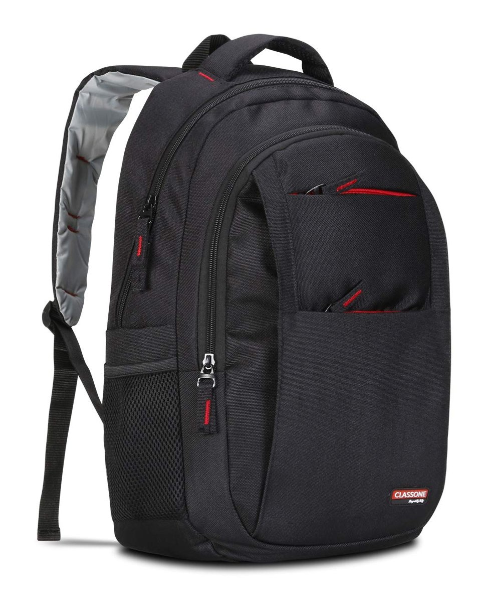 Classone Bp-L300 Siena Serisi 13-14-15.6 İnç Uyumlu Notebook Çantası, Siyah