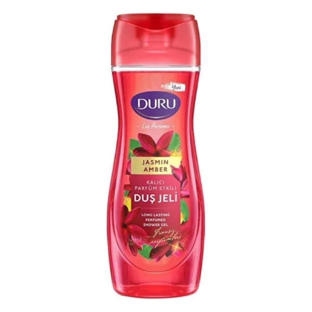 DURU LUX PERFUMES Jasmin ve Amber Duş Jeli, 450 Mililitre