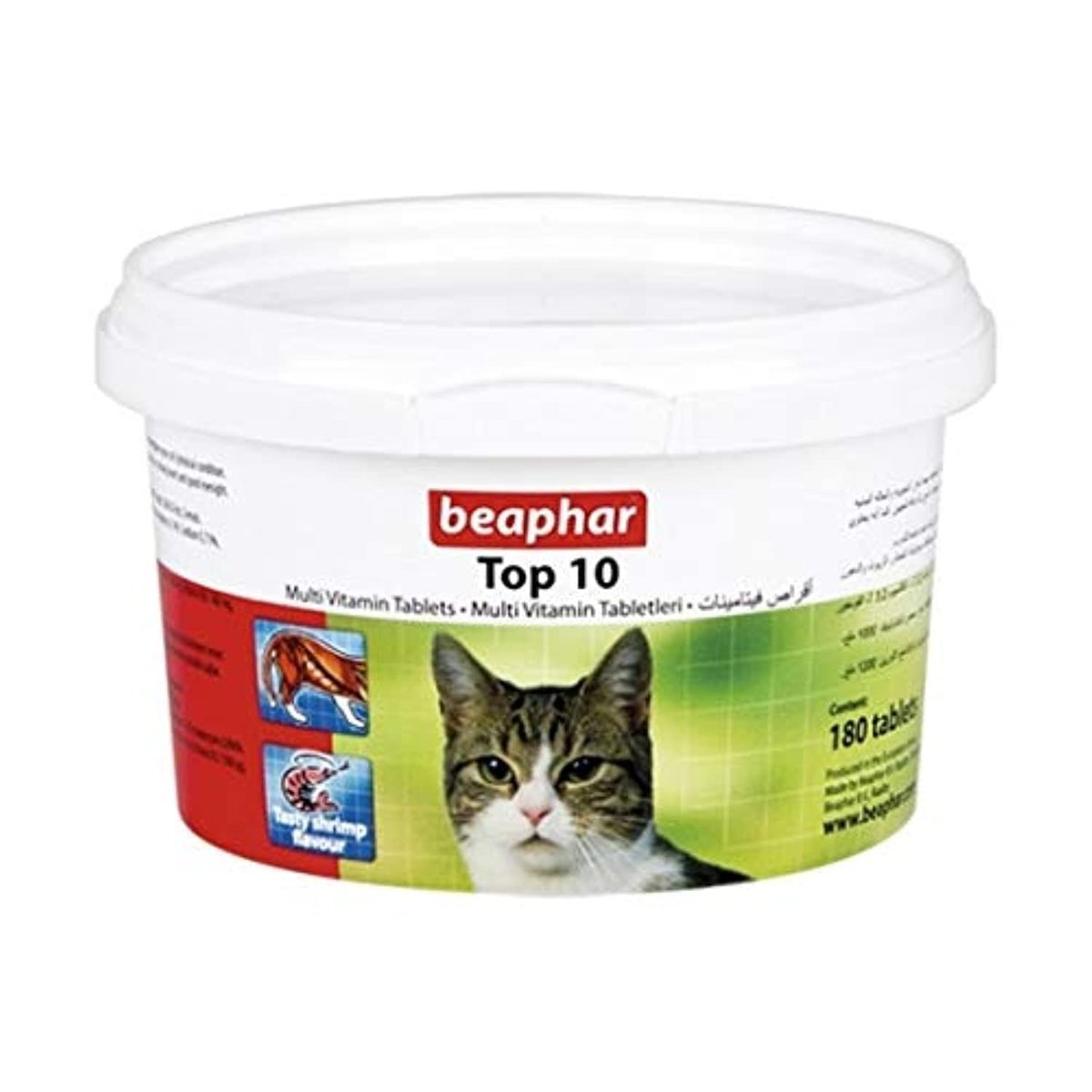 Beaphar Top 10 Kedi Vitamini - 180 Adet