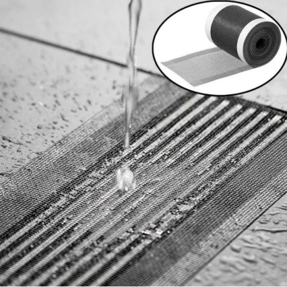 TİNEKE Çok Amaçlı Gider Süzgeci ve Sineklik Tamir Kiti 12 cm * 4 metre